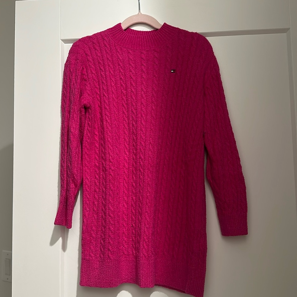 Hot Pink Dress - kids - Size 6-7